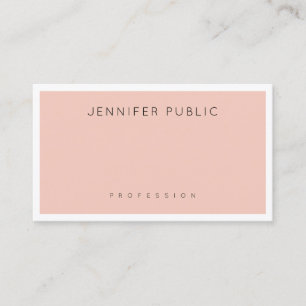 Creative Professional Clean Modern Plain Trendy Visitekaartje