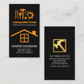 Creative Professional Handyman Tools Roof Visitekaartje (Voorkant / Achterkant)