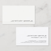 Creative Professional Modern Minimal Unieke Visitekaartje (Voorkant / Achterkant)