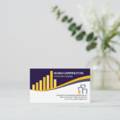 Creative Rebar Construction Building Engineer Visitekaartje (Staand voorkant)