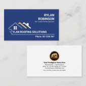 Creative Rooftop Letter-R-verwijdering Visitekaartje (Voorkant / Achterkant)