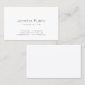 Creative Simple Design Modern Professional-platfor Visitekaartje (Voorkant / Achterkant)