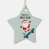 Creative skateboarding-cadeau keramisch ornament (Rechts)