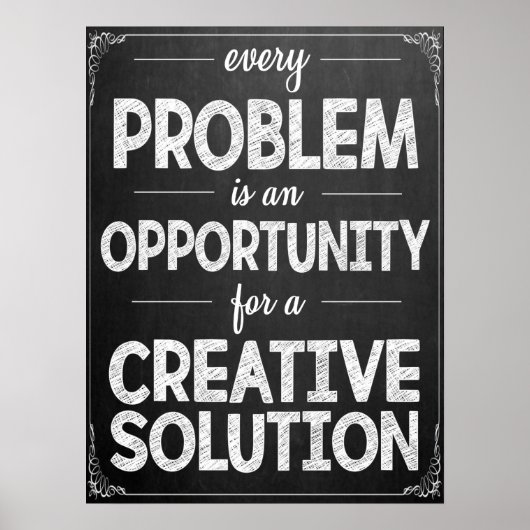 Creative Solutions Classroom-Poster Poster (Voorkant)