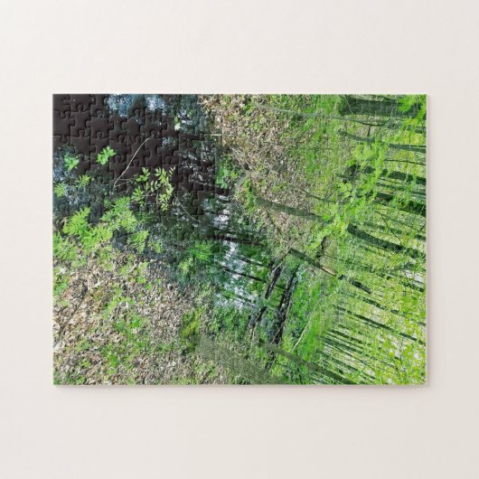 Creative stream chute eau photo puzzle puzzle (Horizontal)