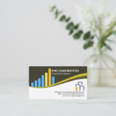 Creative Stylish Construction Building Rebar Visitekaartje (Staand voorkant)