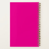 Creative Talented Artist Affirmatie | Hot Pink Notitieboek (Achterkant)