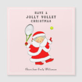 Creative Tennis-kerstfeestkaarten (Voorkant)