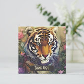 Creative Tiger Carte de remerciements (Debout devant)