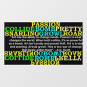 Creative Transformation Window Cling Raamsticker (Vel)
