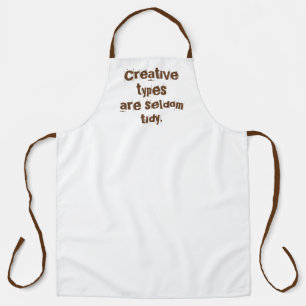 Creative Types zijn zelden Tidy Large Schort