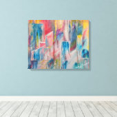 Creative Utopia CityScape Canvas Afdruk (Insitu (Houten vloer))