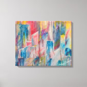 Creative Utopia CityScape Canvas Afdruk (Voorkant)