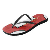 Creative Vibes Abstracte Kunst Flip Flops (Schuin)
