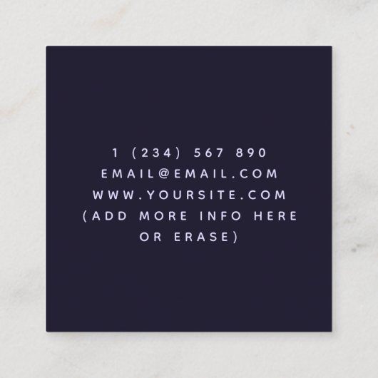 Creative Video Game Designer Gamer Game Tester Vierkante Visitekaartje (Achterkant)