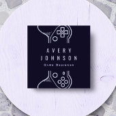 Creative Video Game Designer Gamer Game Tester Vierkante Visitekaartje