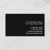 Creative Vissen Guide Professional Visitekaartje (Achterkant)