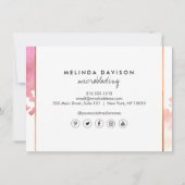 Creative Waterverf Eyebrows Microblading Gift (Achterkant)