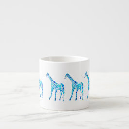 Creative Waterverf Giraffe Coffee/Espresso Mok