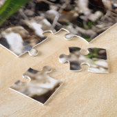 Creative white daffodil garden puzzel (Zijkant)