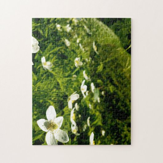 Creative wild flower walk photopuzzel puzzel legpuzzel (Verticaal)