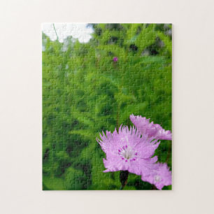 Creative wild flower walk photopuzzel puzzel legpuzzel