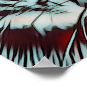 Creative Wildlife Pop Art India Travel Poster (Hoek)