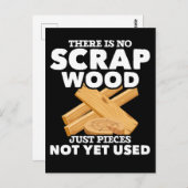 Creative Woodplayer Vader Handyman Carpenter Briefkaart (Voorkant / Achterkant)