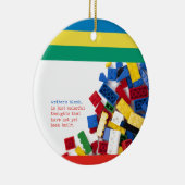 Creative Writer's Block Solution Keramisch Ornament (Rechts)