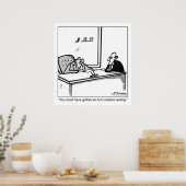 Creative Writing on Tax Return Poster (Keuken)