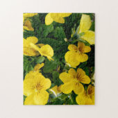 Creative yellow flower tree photojigzaapuzzel legpuzzel (Verticaal)