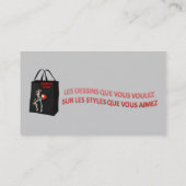 Creativestorezazzle de carte de visite - (Dos)