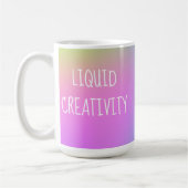 Créativité liquide Arc-en-ciel Gradient Mug (Gauche)