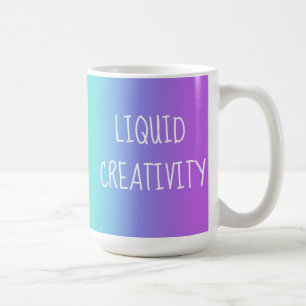 Créativité liquide Arc-en-ciel Gradient Mug