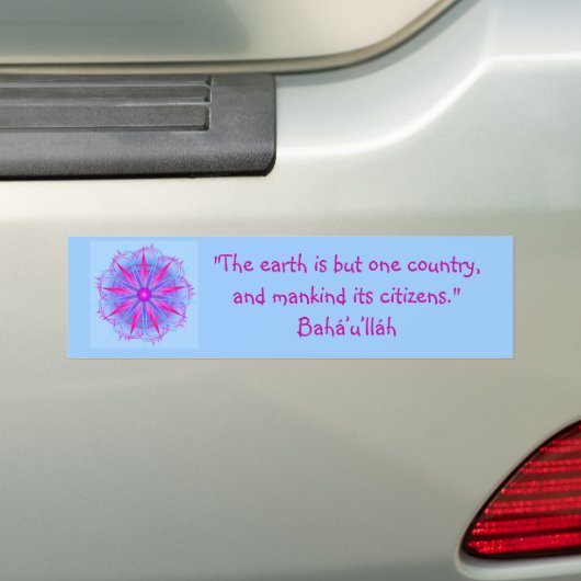 Creativiteit25 Bumpersticker (Op auto)