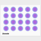 Creativiteit25 Ronde Sticker (Vel)