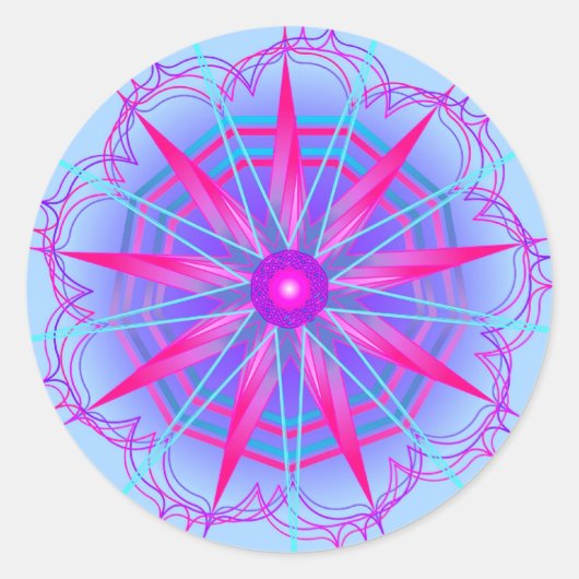 Creativiteit25 Ronde Sticker (Voorkant)