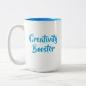 Creativiteit Booster Funny Two-Toned Koffee Mok (Links)
