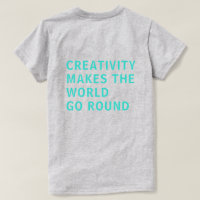 Creativiteit Citaat Blauwe Typografie Achteraf Gri
