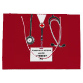 Creativiteit Dokter Medische Faculteit Groot Cadeauzakje (Achterkant)