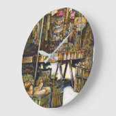 Creativiteit Glimmer Alle Helderder Grote Klok (Hoek)