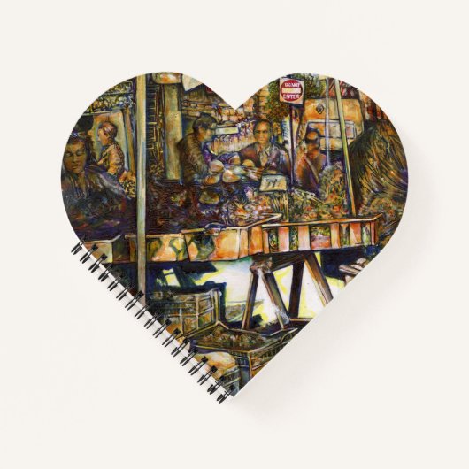 Creativiteit Glimmer Alle Helderder Notitieboek (Voorkant)