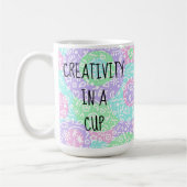 Creativiteit in een Mok met een beker- of koffiedo (Links)