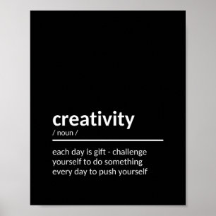 Creativiteit Inspirerend citaat Poster