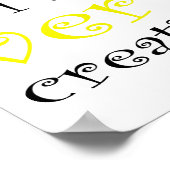 Creativiteit is het Poster Messy (Hoek)