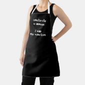 Creativiteit is Messy Funny Apron Schort (Insitu)