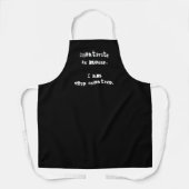 Creativiteit is Messy Funny Apron Schort (Voorkant)