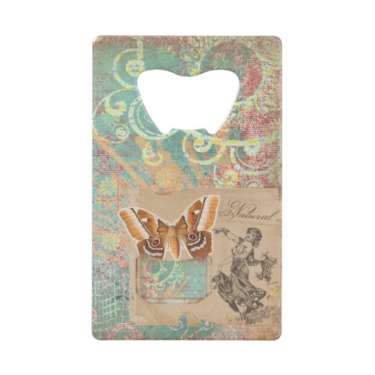 Creativiteit omarmen kredietkaart flessenopener (Voorkant)