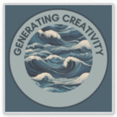 Creativiteit Sticker genereren (Voorkant)