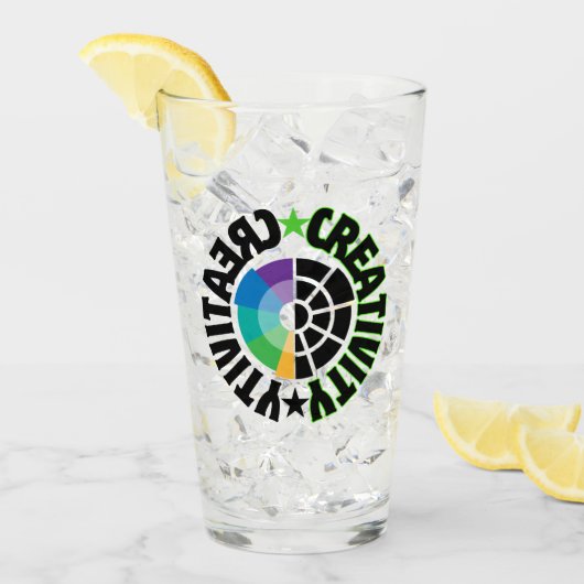 Creativiteit.w Glas (Voorkant ijs)